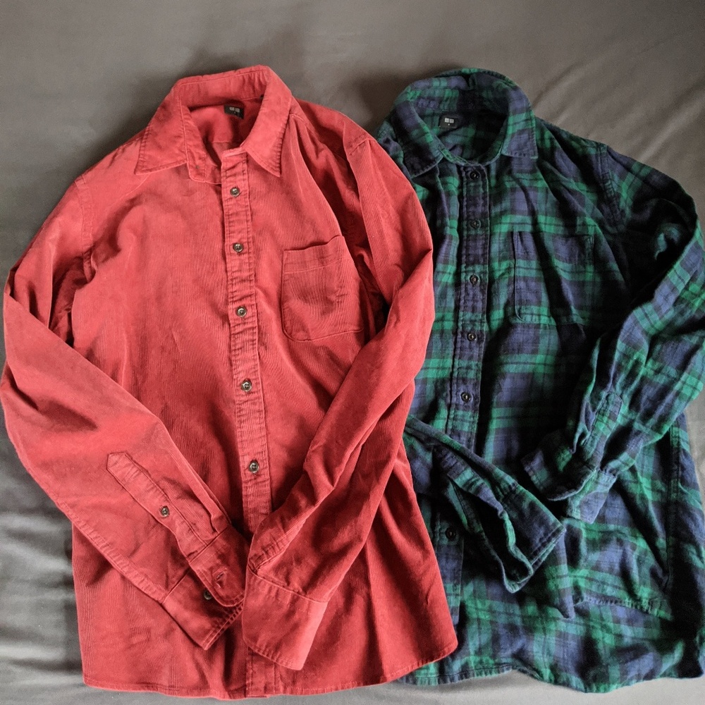 (S) Uniqlo Shirts